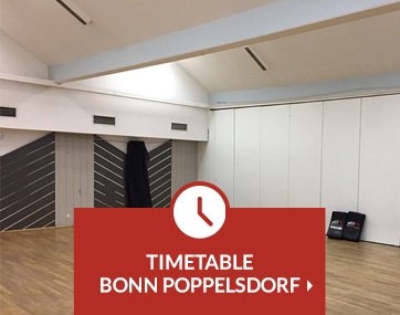 Timetable Krav Maga lessons Bonn Poppelsdorf