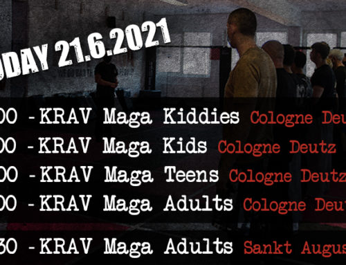 Today 21.06.2021 – Current training times