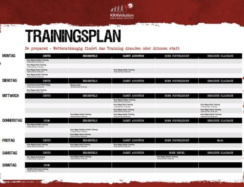 Current training plan